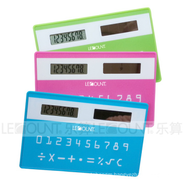 Solar Power Credit-Card Sized Calculator (LC523)